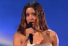 Eurovision 2025: Η Μαρίνα Σάττι μάγεψε τη Βασιλεία ερμηνεύοντας Σελίν Ντιόν