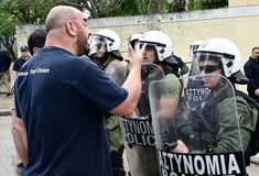 Επεισόδια στο Υπουργείο Μεταφορών