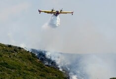 Φωτιά τώρα στον Ασπρόπυργο - Σηκώθηκαν εναέρια μέσα