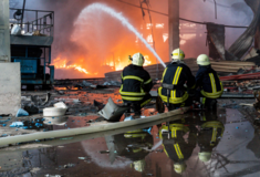 Η νέα μαζική επίθεση στο Κίεβο είναι απάντηση σε «τρομοκρατικές ενέργειες», λέει η Ρωσία 
