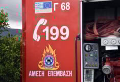 Μεγάλη φωτιά τώρα στο Λασίθι