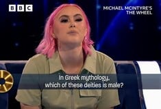 Απλή ερώτηση για την ελληνική μυθολογία «χάριζε» 72.000 λίρες σε βρετανικό τηλεπαιχνίδι