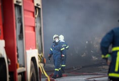 Φωτιά στην Παιανία: Μήνυμα 112 για πυρκαγιά στον οικισμό Μπούρα Παπαγγελάκη 