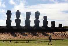 Είναι αυτό το τέλος για τα αγάλματα moai του Νησιού του Πάσχα;