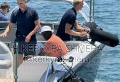 Ο Μάικλ Τζόρνταν στην Κέρκυρα με το superyacht του «M’Brace» 