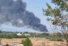 Θεσσαλονίκη: Φωτιά σε εταιρεία ανακύκλωσης στη Σίνδο – Μήνυμα 112 για τον καπνό 