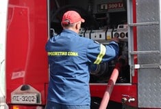 Φωτιά σε κατάστημα ελαστικών στην Μιχαλακοπούλου - Διακοπή κυκλοφορίας