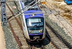 Φωτιά κοντά στη σιδηροδρομική γραμμή Πλατύ-Κατερίνη