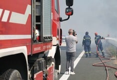 Φωτιά τώρα στον Άγιο Στέφανο