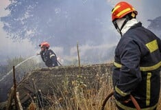 Φωτιά στην Θεσπρωτία - Μήνυμα από το 112