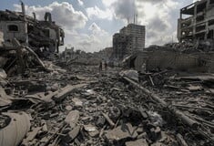 Απόκοσμο βίντεο: Σχεδόν όλη η Γάζα έχει μετατραπεί σε ερείπια από τους βομβαρδισμούς του Ισραήλ