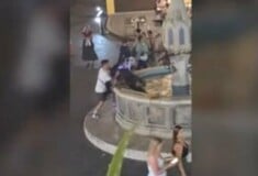 Ρόδος: Εντοπίστηκε ο χρήστης που δημοσίευσε το βίντεο του νεαρού που έριξε άστεγο σε σιντριβάνι