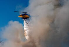 Φωτιά στην Ημαθία: Οριοθετήθηκε το μέτωπο στη Μικρά Σάντα