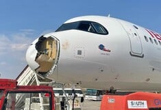 Σύγκρουση με πουλί κατέστρεψε το μπροστινό μέρος αεροσκάφους της Iberia - Αναγκαστική προσγείωση