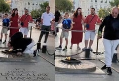 Γαλλία: Αφαιρέθηκε η άδεια παραμονής από μετανάστη που άναψε τσιγάρο στο Μνημείο του Άγνωστου Στρατιώτη