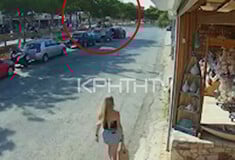 Κρήτη: Βίντεο από τη στιγμή της θανατηφόρας παράσυρσης πεζού από βαν στη Χερσόνησο