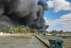 Φωτιά τώρα σε δύο μέτωπα στην Κομοτηνή – Μήνυμα εκκένωσης από το 112