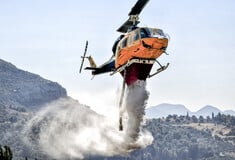 Φωτιά: Καίγονται δασικές εκτάσεις σε Ζάκυνθο, Βόνιτσα και Φωκίδα - Ελαφρώς καλύτερη η εικόνα στην Κεφαλονιά 
