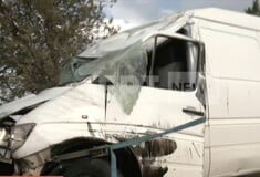 Τροχαίο δυστύχημα στη Θεσσαλονίκη: Φορτηγό πέρασε «καρφώθηκε» σε αυτοκίνητο – Νεκρός 67χρονος οδηγός