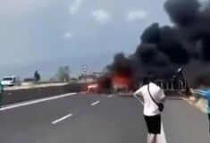 Τροχαίο στην Ξάνθη: Απανθρακώθηκαν οι τρεις επιβάτες ΙΧ που συγκρούστηκε με φορτηγό