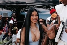 Cardi B: Τα γυρίσματα του νέου video clip στη Μύκονο μαζί με μοντέλο του GNTM