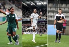 Παναθηναϊκός, ΑΕΚ, ΠΑΟΚ: Μία νίκη, μία ισοπαλία και μία ήττα για τις ελληνικές ομάδες στην Ευρώπη