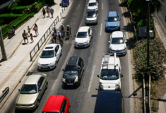 Κίνηση στους δρόμους: Αυξημένη γύρω από το λιμάνι του Πειραιά - Μικρές καθυστερήσεις στο κέντρο της Αθήνας