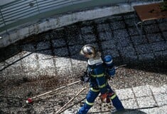 Υπό έλεγχο η φωτιά στο Μουσικό Σχολείο