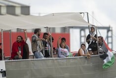 Αναστροφή στη Βαρκελώνη για τον στολίσκο αλληλεγγύης στη Γάζα με την Γκρέτα Τούνμπεργκ λόγω καταιγίδας