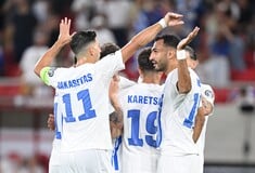 Ελλάδα - Λευκορωσία 4-0: Τα γκολ του πρώτου ημιχρόνου