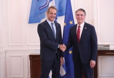 Συνάντηση Μητσοτάκη – Μπέργκαμ: Μήνυμα «συνεργασίας» για το αμερικανικό LNG