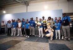 Eurobasket 2025: Υποδέχθηκαν την Εθνική με Final Countdown στο «Ελευθέριος Βενιζέλος»