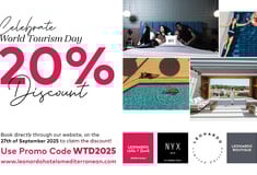 Leonardo Hotels: 20% έκπτωση για όλες τις κρατήσεις σε Ελλάδα και Κύπρο