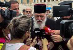 Στο πλευρό του Πάνου Ρούτσι ο Αρχιεπίσκοπος Ιερώνυμος: «Όπου υπάρχει πόνος, πρέπει να είμαστε κοντά»