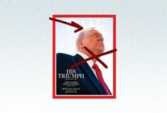 Εδώ που τα λέμε, έχει κι ένα δίκιο ο Τραμπ για την φωτογραφία του στο εξώφυλλο του Time 