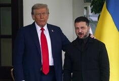 Έφτασε στον Λευκό Οίκο ο Ζελένσκι - Σε εξέλιξη η συνάντηση με τον Τραμπ