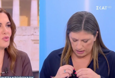 Ζωή Κωνσταντοπούλου: Αποχώρησε on air από τον ΣΚΑΪ μετά από ερώτηση για τον Αλέξη Τσίπρα