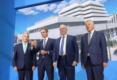 Στα εγκαίνια του Ωνασείου Μεταμοσχευτικού Κέντρου ο Κυριάκος Μητσοτάκης