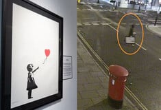 Καταδίκη 13 μηνών για τον άνδρα που άρπαξε διάσημο έργο του Banksy από γκαλερί