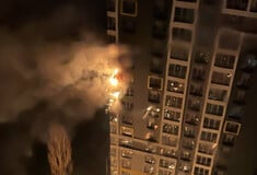 Η Ρωσία εξαπέλυσε νέα σφοδρή επίθεση στο Κίεβο - Στις φλόγες ολόκληρη η ουκρανική πρωτεύουσα