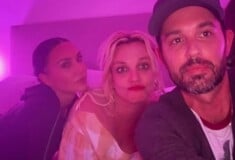 Κιμ Καρντάσιαν: Η φωτογραφίες με την Μπρίτνεϊ Σπίαρς στο σπίτι της στην Καλιφόρνια