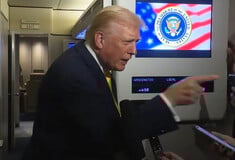 «Ησυχία, γουρουνάκι»: Η οργισμένη απάντηση του Τραμπ σε δημοσιογράφο του Bloomberg