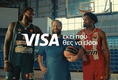 Νέα τηλεοπτική καμπάνια της Visa και της EuroLeague με την υπογραφή της Publicis Greece