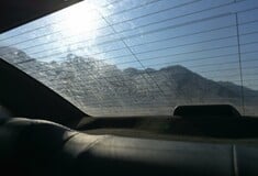  Τα βουνά στην έρημο του Σινά, στις 6 το πρωί. Από τον Στάθη Τσαγκαρουσιάνο