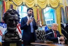 ΖΟΧΡΑΝ ΜΑΜΝΤΑΝΙ ΝΤΟΝΑΛΝΤ ΤΡΑΜΠ ΛΕΥΚΟΣ ΟΙΚΟΣ