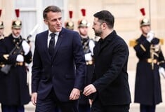 Ζελένσκι μετά τη συνάντηση με Μακρόν για την Ουκρανία: «Πολλά εξαρτώνται τώρα από τη δράση του κάθε ηγέτη»