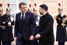 Ζελένσκι μετά τη συνάντηση με Μακρόν για την Ουκρανία: «Πολλά εξαρτώνται τώρα από τη δράση του κάθε ηγέτη»