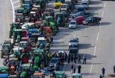 Μπλόκο από αγρότες του Έβρου στα φορτηγά διεθνών μεταφορών
