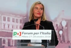 Ελεύθερη αφέθηκε η Φεντερίκα Μογκερίνι 