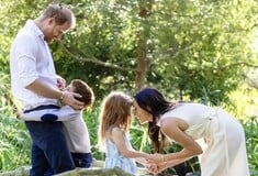 ΠΡΙΓΚΙΠΑΣ ΧΑΡΙ ΜΕΓΚΑΝ ΜΑΡΚΛ ΦΩΤΟΓΡΑΦΙΑ ΓΙΟΡΤΕΣ